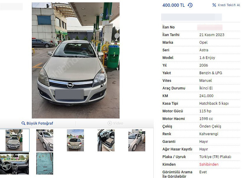 İkinci elde fiyatlar hızla düşüyor İşte 300-500 bin lira aralığında satılan otomobiller