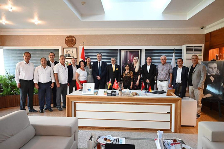 Alman heyet, Kemer’e hayran kaldı