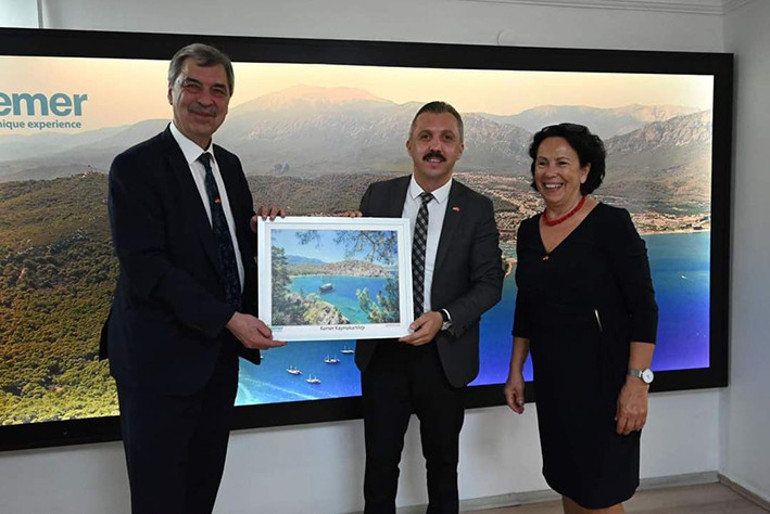 Alman heyet, Kemer’e hayran kaldı