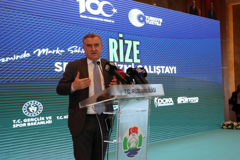 Bakan Osman Aşkın Bak: Türkiye bir spor ülkesi olduğunu tüm dünyaya göstermiştir