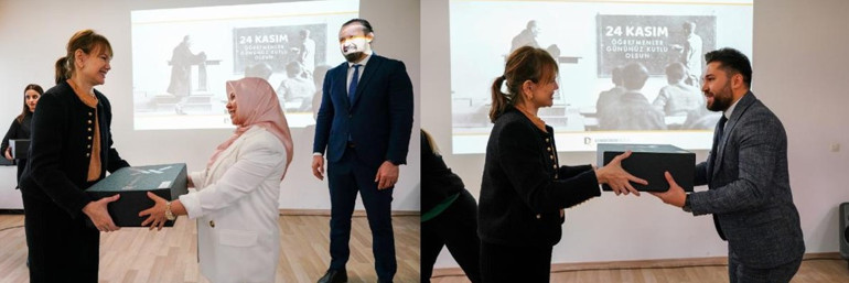 Demirören Medya Lisesi, şehit edilen öğretmenleri unutmadı