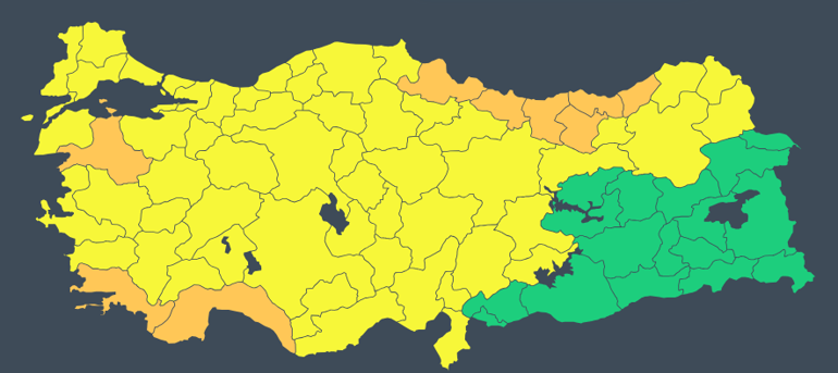 İstanbulda fırtına ve kuvvetli yağış alarmı İki ilçeye dikkat çekildi: Meteoroloji, Valilik ve AKOMdan peş peşe uyarılar