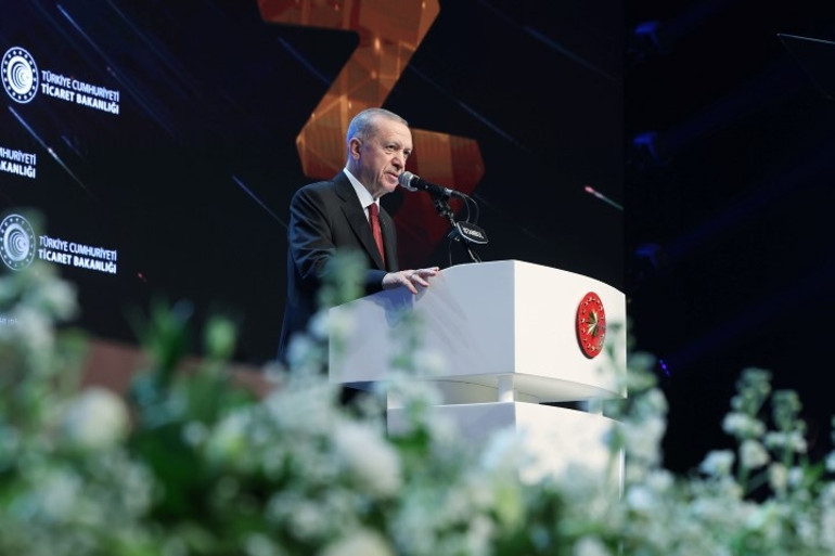 Cumhurbaşkanı Erdoğan: İhracatı en hızlı artıran 3üncü ülkeyiz