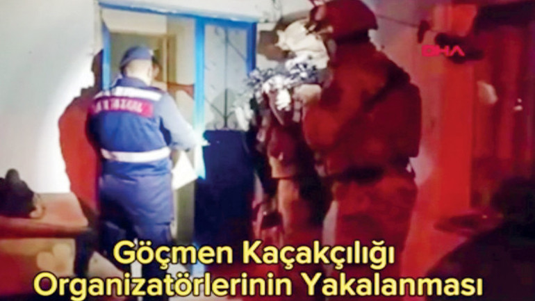 İnsan kaçakçılığıyla mücadelede ikinci aşama... ‘Kartal Göz’ Operasyonu
