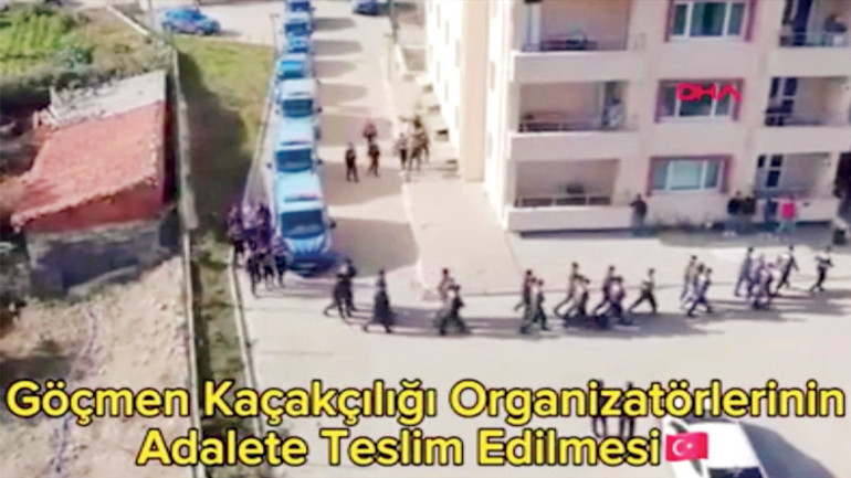 İnsan kaçakçılığıyla mücadelede ikinci aşama... ‘Kartal Göz’ Operasyonu