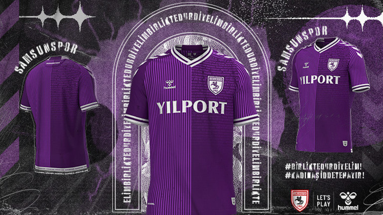 Samsunspor, kadına şiddete karşı ‘dur’ diyor