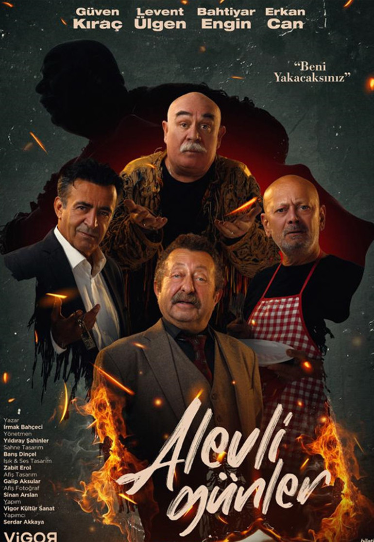 Alevli Günler oyunu, tiyatroseverlerle buluştu