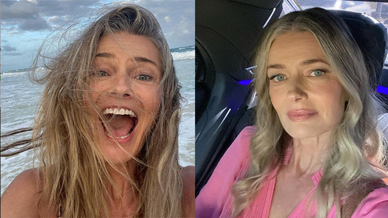 58 yaşındaki ünlü model yine yarı çıplak poz verdi: Saklayacak bir şeyim yok ki