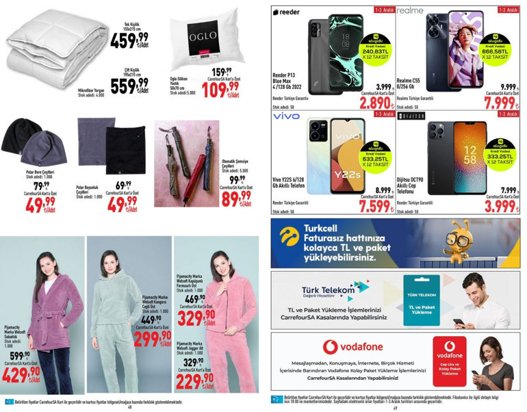 Carrefour market 2-6 Aralık Kataloğu: Playstation 5, Wireless Mouse, Tablet, 32 ekran hd televizyon