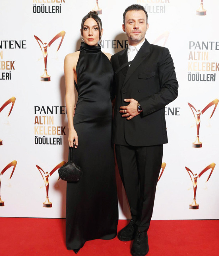 Kırmızı halıda göz kamaştırdılar...49. Pantene Altın Kelebek Ödül Töreninde kıyafetler yarıştı