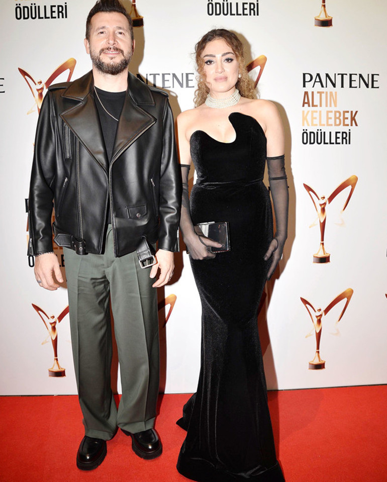 Kırmızı halıda göz kamaştırdılar...49. Pantene Altın Kelebek Ödül Töreninde kıyafetler yarıştı