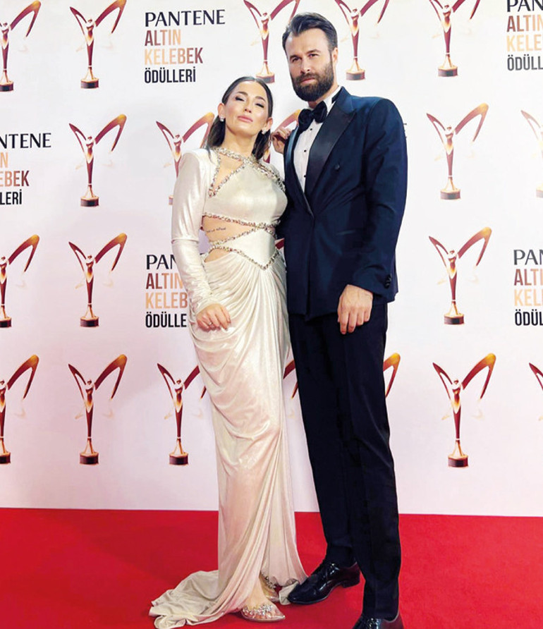 Kırmızı halıda göz kamaştırdılar...49. Pantene Altın Kelebek Ödül Töreninde kıyafetler yarıştı