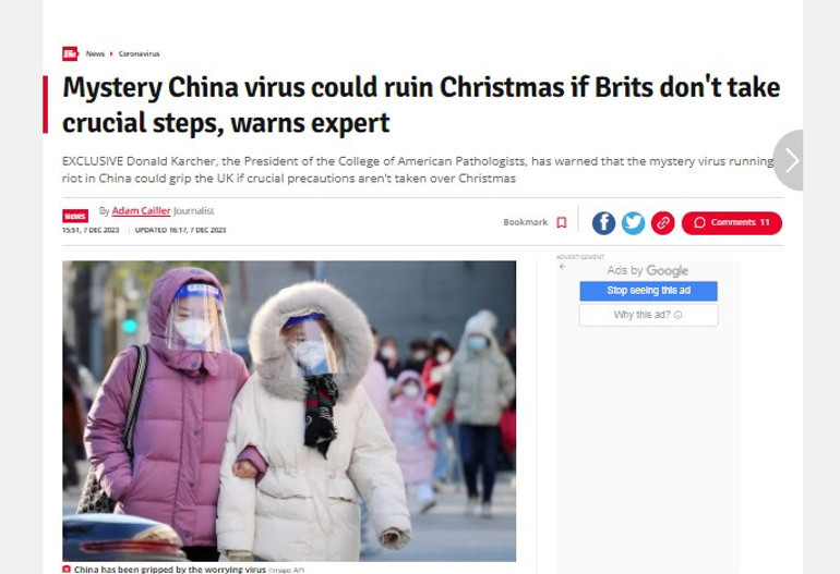 Yeni kabus: Pnömoni Çin, Hindistan, ABD ve Avrupada görüldü... Artık herkesin kaderi kendi ellerinde