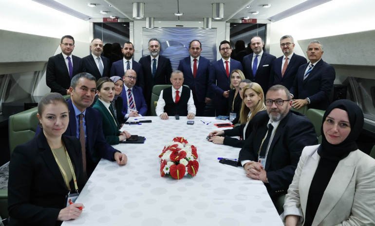 Yunanistan dönüşü önemli mesajlar Cumhurbaşkanı Erdoğan: Guterres küresel sistemin alarm düğmesine basmıştır