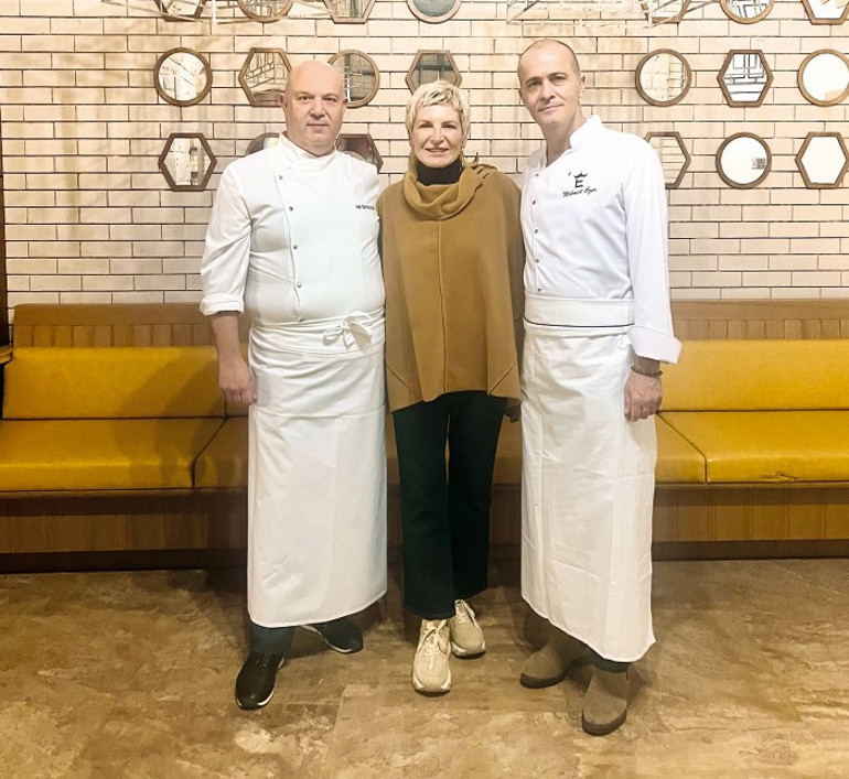 Kıbrıs’ta şeflerin düeti