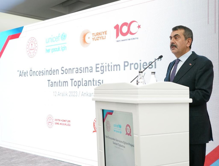 Bakan Tekin: Doğal afetlerde insan etkisini azaltacağız