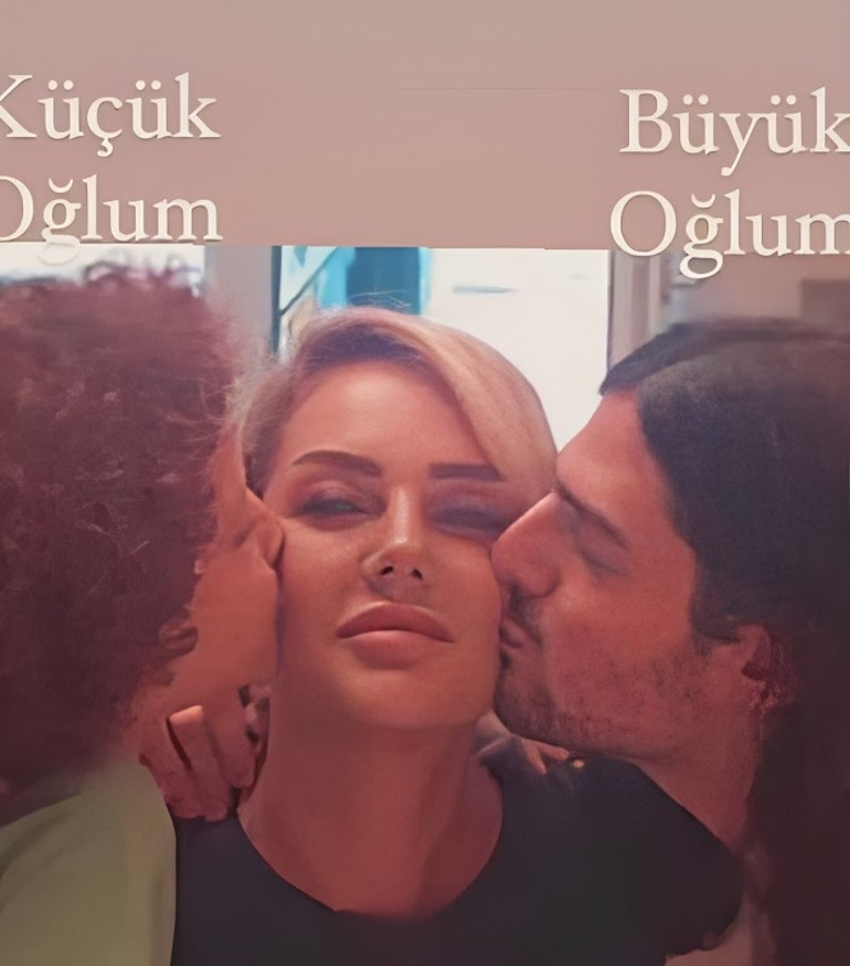 Ünlü oyuncudan  17 günlük oğlu ile ilk poz