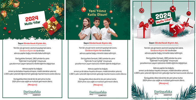 Yılbaşının hayırsever hediyeleri