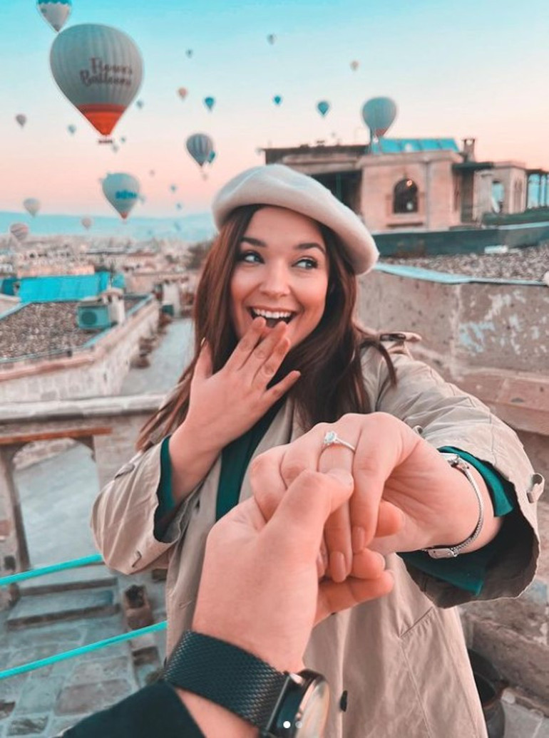 Kapadokyada teklif, Mersinde düğün