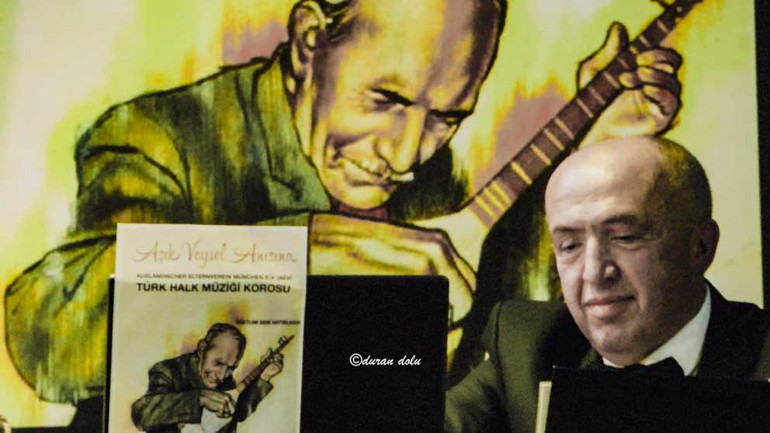 AEV Münih’te Aşık Veysel Anma gecesi düzenlendi