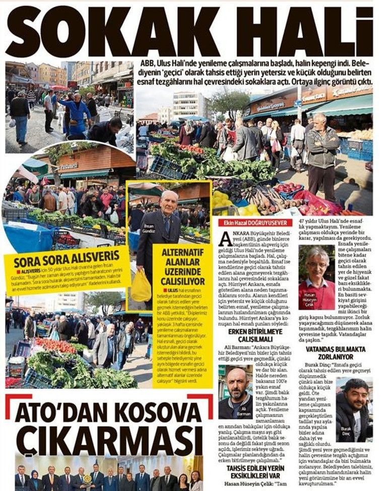 Yenilenen tarihi Ulus Hali açıldı