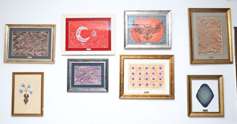 Üç sanatı buluşturan sergi