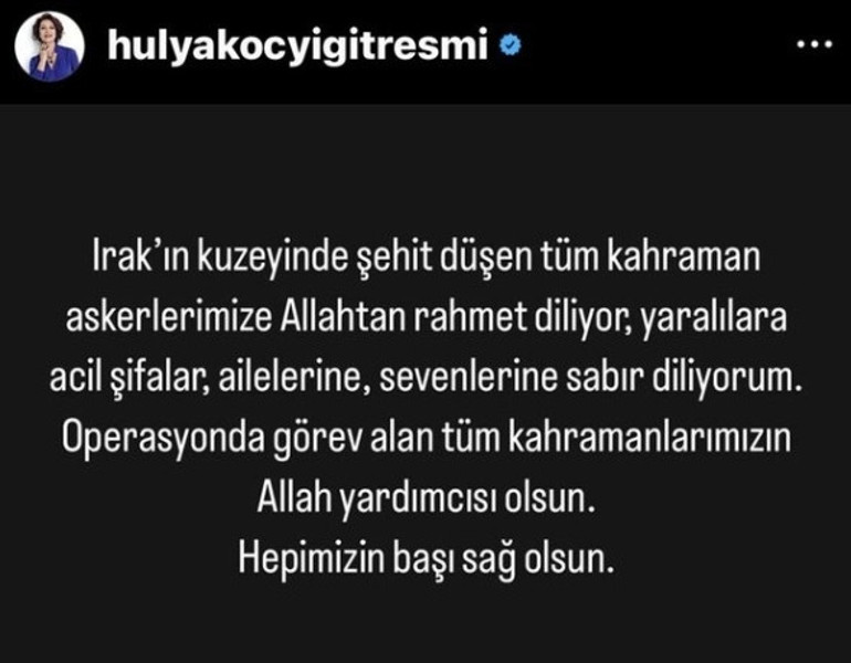 İki gündür kapkaranlığız... Bu ateş hepimizin yüreğini yakar