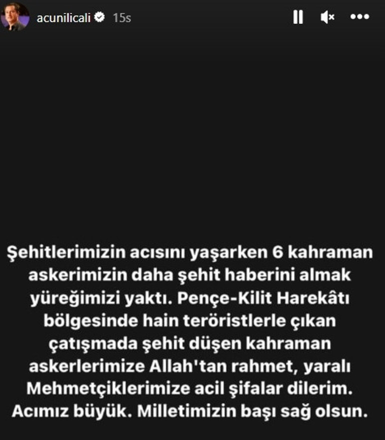 İki gündür kapkaranlığız... Bu ateş hepimizin yüreğini yakar