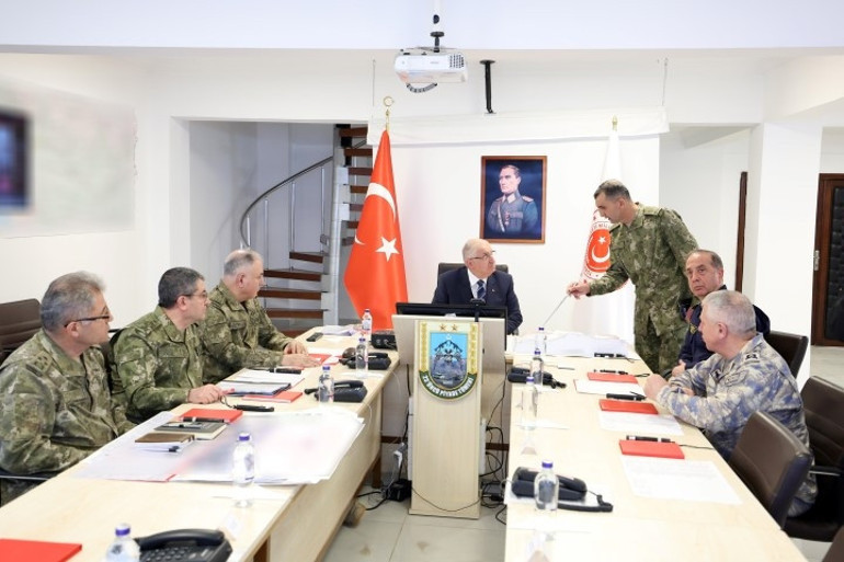 Bakan Güler açıkladı Saldırılar sonrası öldürülen terörist sayısı 30a yükseldi