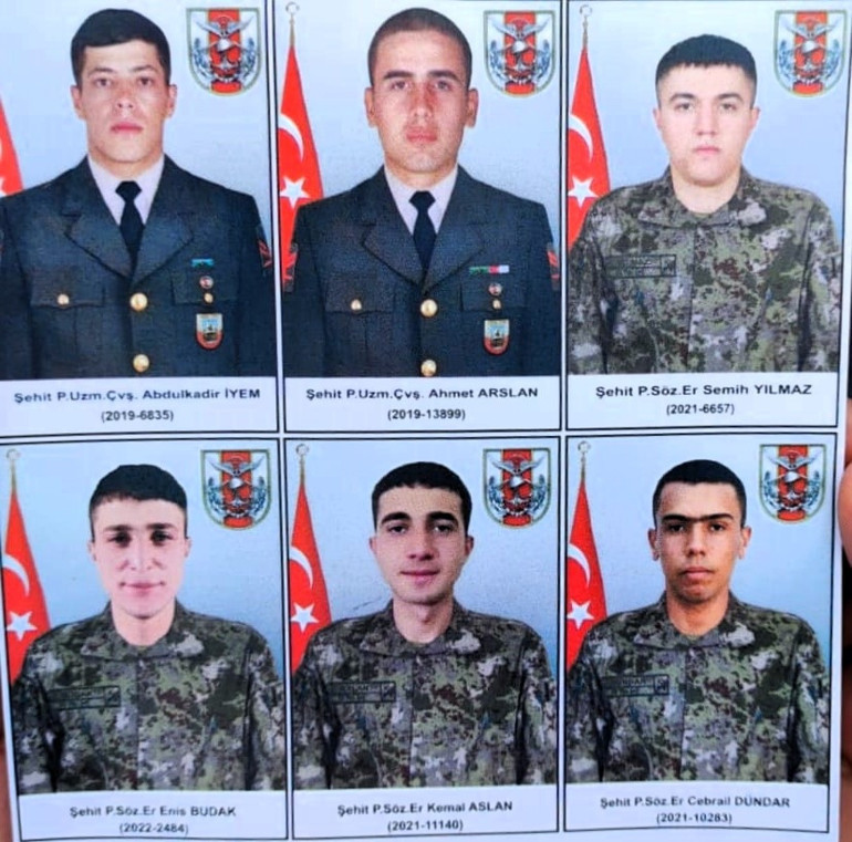 Türkiye, Pençe-Kilit Harekatı şehitlerini uğurladı... Kahramanlara en acı veda