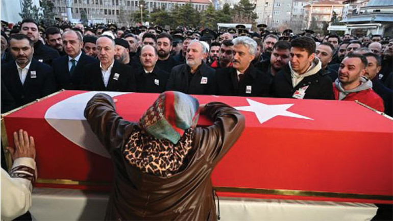 Türkiye, Pençe-Kilit Harekatı şehitlerini uğurladı... Kahramanlara en acı veda