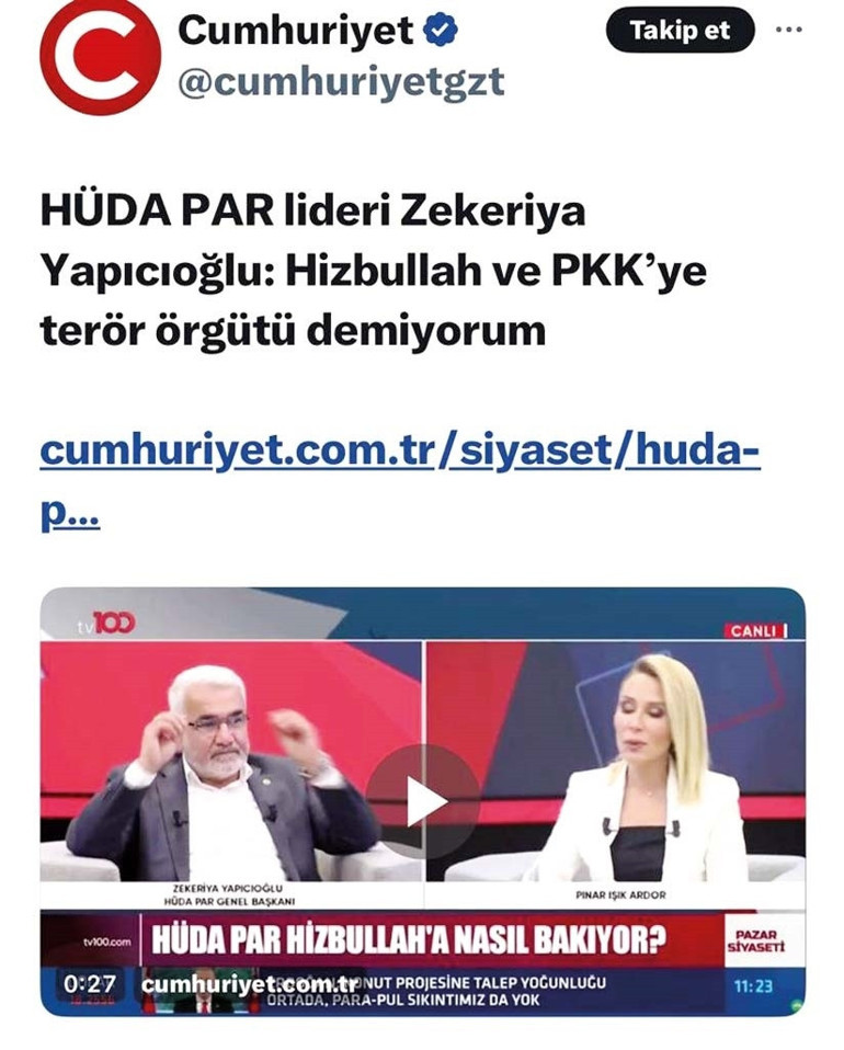 Bu talepler ‘bölücülük’ değil mi Zekeriya Bey...