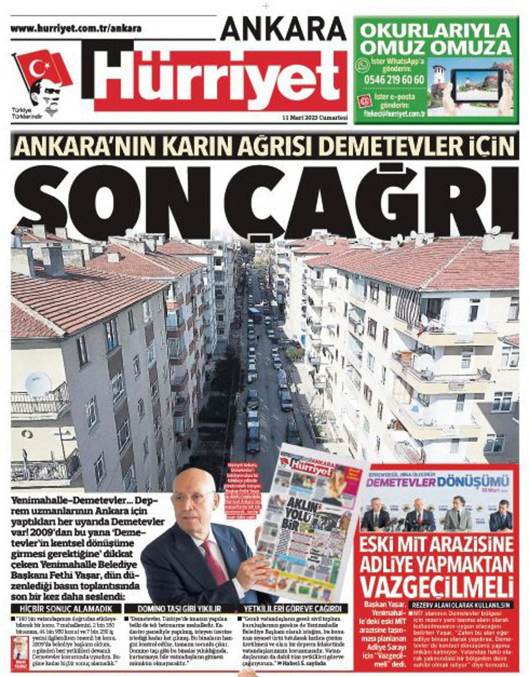 Acısıyla tatlısıyla kente 2023 bakışı