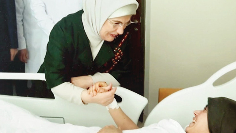 Emine Erdoğan: Depremden Gazze’ye insanlık mesaisi