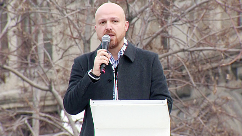 Şehitler ve Filistin için tek yürek