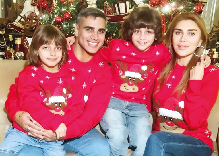 Yeni yılı aileleriyle kutladılar