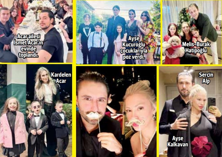 Cemiyet hayatı yılbaşını  sevdikleriyle kutladı