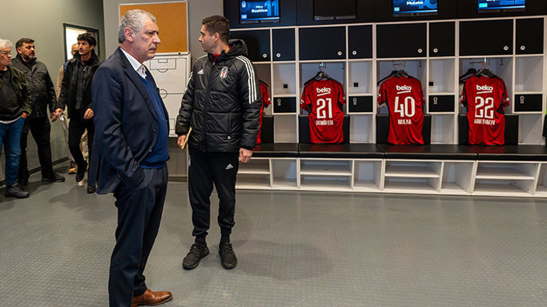Fernando Santos, Tüpraş Stadyumunu inceledi