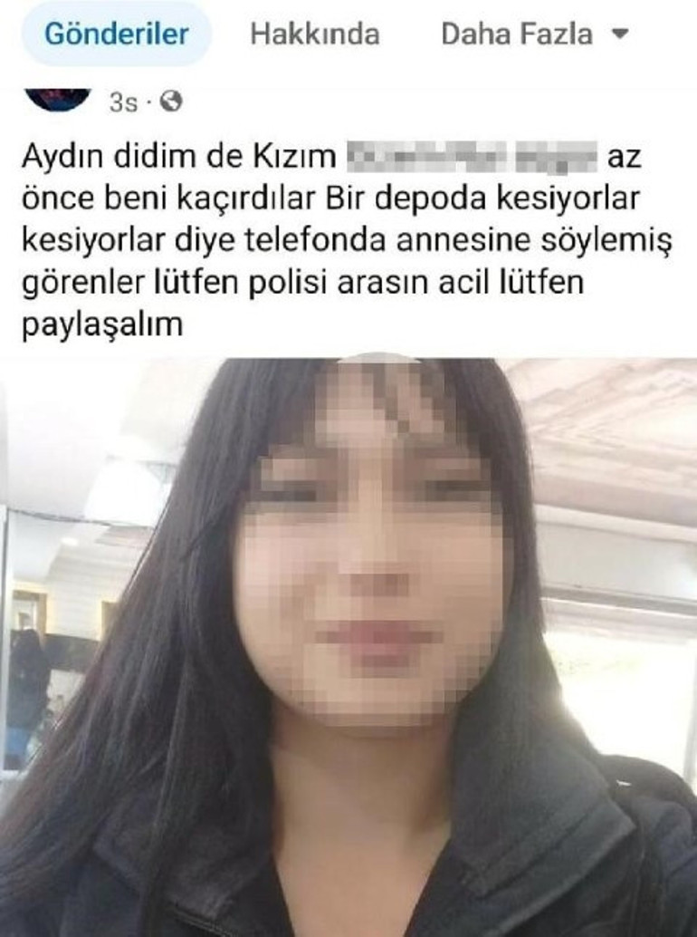 Kayıp genç kızı sokakta buldular... Korku içinde insanlardan kaçıyormuş