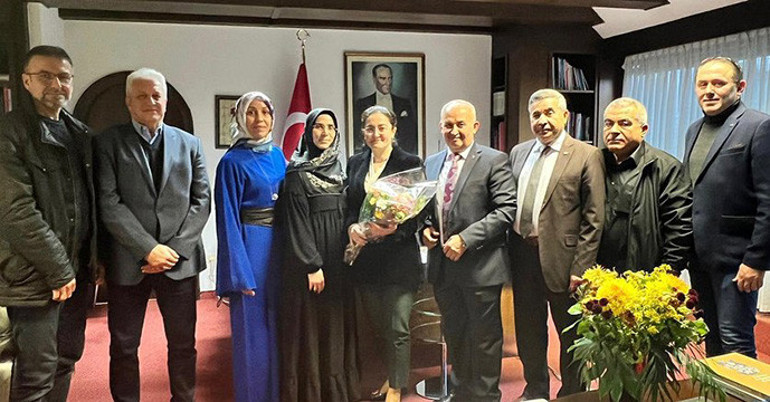 Fürth DİTİB heyetinden Başkonsolos Cebeci’ye ziyaret