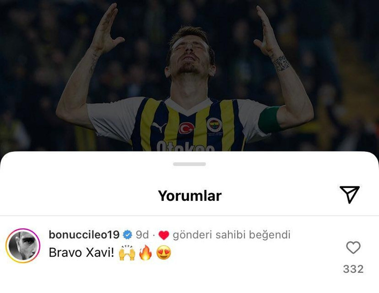 Leonardo Bonucci, Mert Hakan Yandaş için öyle bir benzetme yaptı ki...