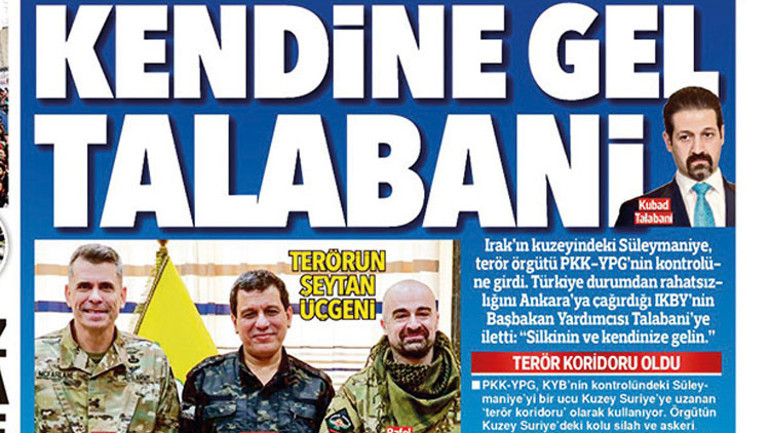 Ankara’dan KYB’ye operasyon sinyali mi: PKK ile bağını kes artık Bafel
