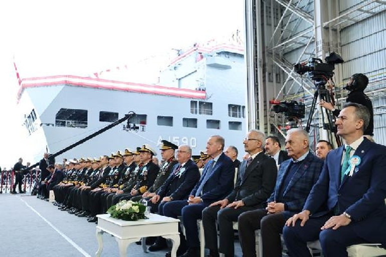 Son dakika... Cumhurbaşkanı Erdoğan: Gemilerimizle donanma gücümüz artıyor