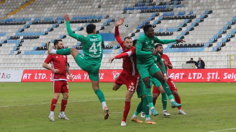 Erzurumspor FK, Bodrum FK karşısında 90+6da kazandı