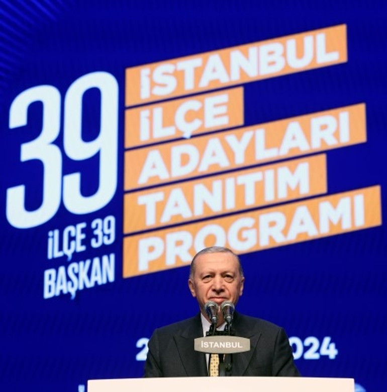 AK Partinin İstanbul ilçe adayları açıklandı... Erdoğan: Yeniden şahlanış dönemi başlayacak