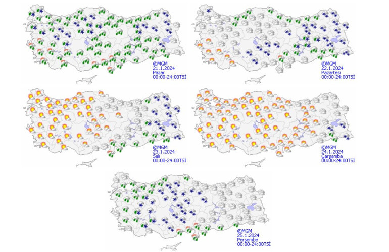 Sağanak yağış, fırtına, kar, çığ tehlikesi... Meteoroloji hava durumu tahminini paylaştı: Bu illerde bölgelerde oturanlar dikkat