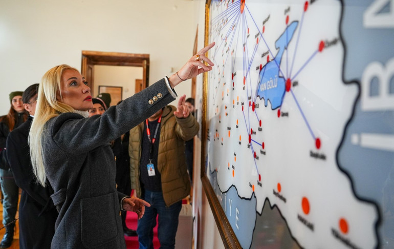 Rotahane kültür ve tarih şehri Erzurumda... Pervin Ersoy: 66ncı şehre ulaştık