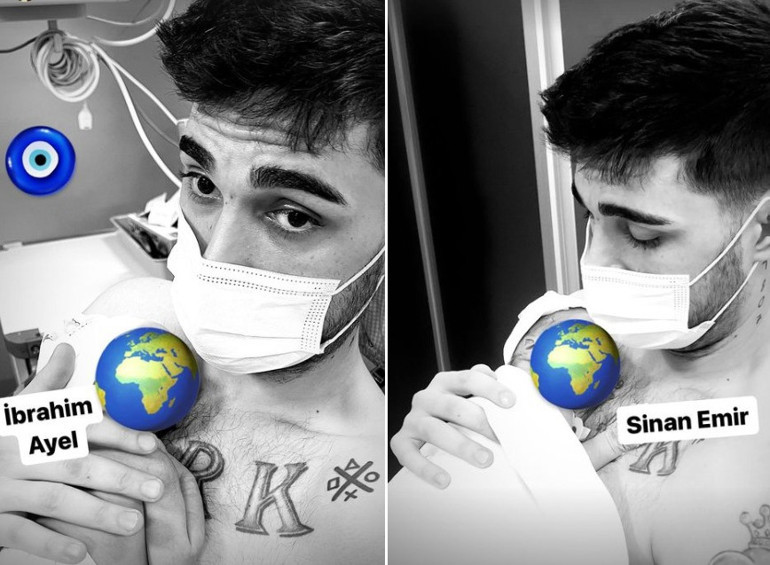 Doğum sonrası ilk fotoğraf... 4 Kasım 2025... Hoş geldin oğlum