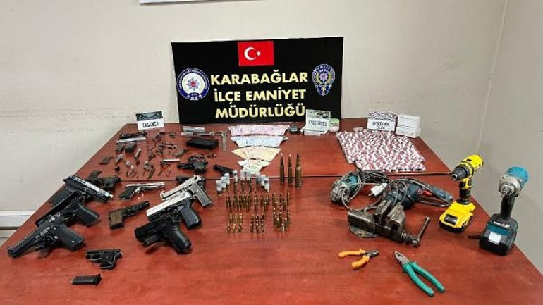 Cezaevi firarisinin evine baskın Kaçış tüneli kazdığı ortaya çıktı