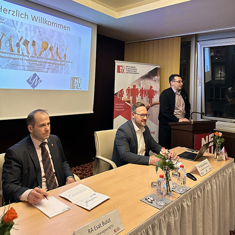 NETU Berlin’den Nitelikli Eleman Projesi ve Göç Yasası semineri